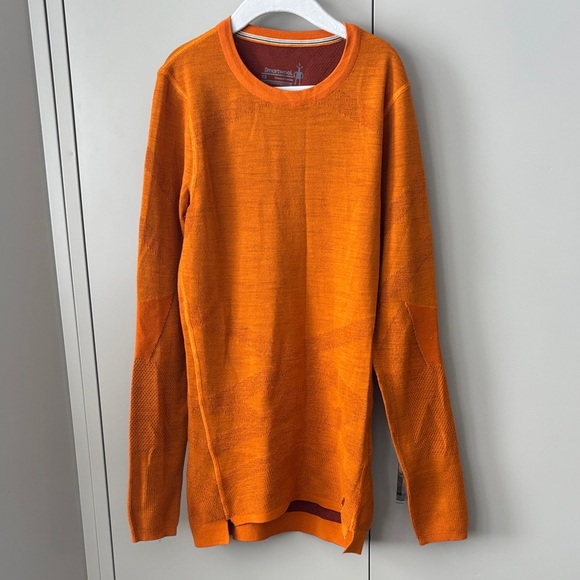 Smartwool Tops - Smartwool Orange Long Sleeve Tee Intraknit size xs